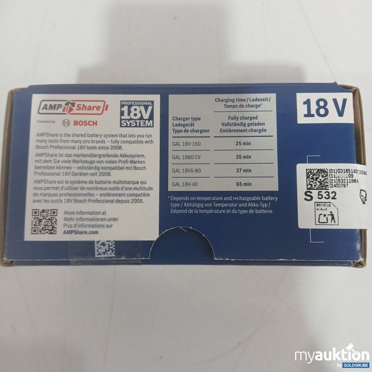 Artikel Nr. 444969 Artikel Nr. 444969: Bosch Professional Batterie Lithium-Ion 18V
