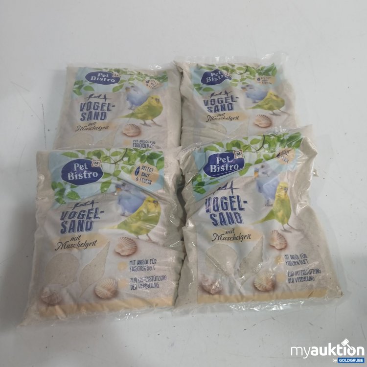 Artikel Nr. 464969: Pet Bistro Vogelsand mit Muschelgrit je 2500g