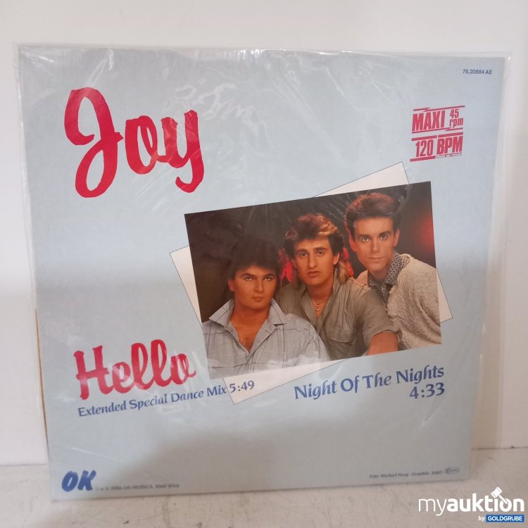 Artikel Nr. 469969 Artikel Nr. 469969: Joy Maxi 45 rpm 120 BPM