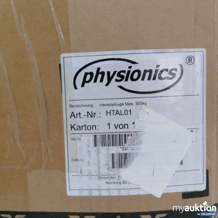 Artikel Nr. 825969: Physionics Hantelablage max. 300 kg, HTAL01