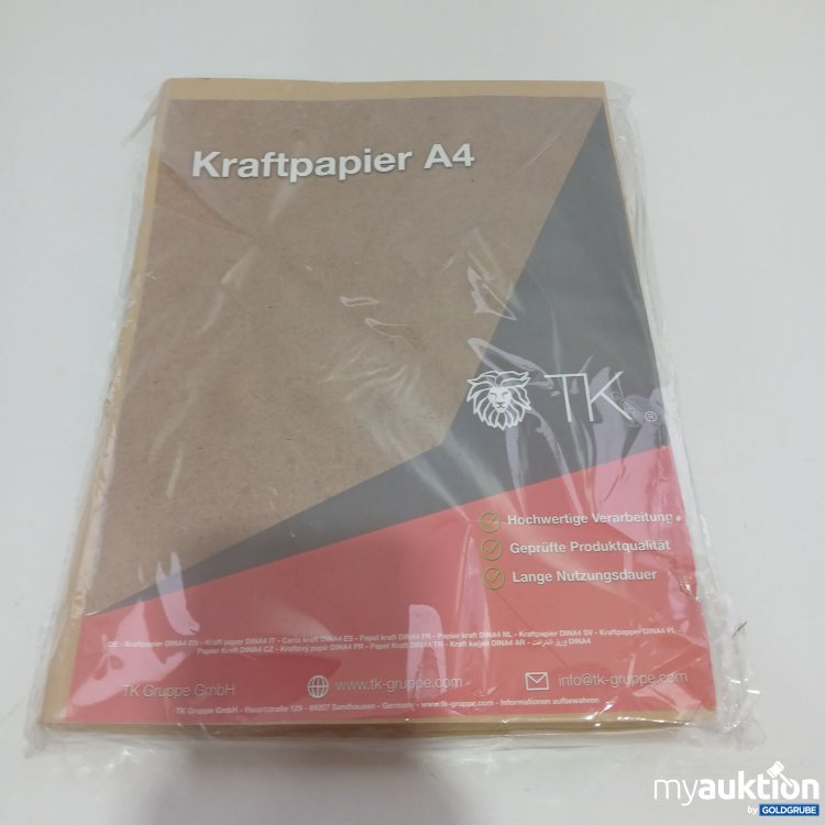 Artikel Nr. 839969 Artikel Nr. 839969: TK Kraftpapier A4