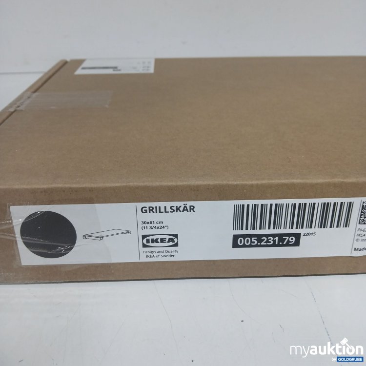 Artikel Nr. 887969: Ikea Grillskär 30x61cm 005.231.79 schwarz 