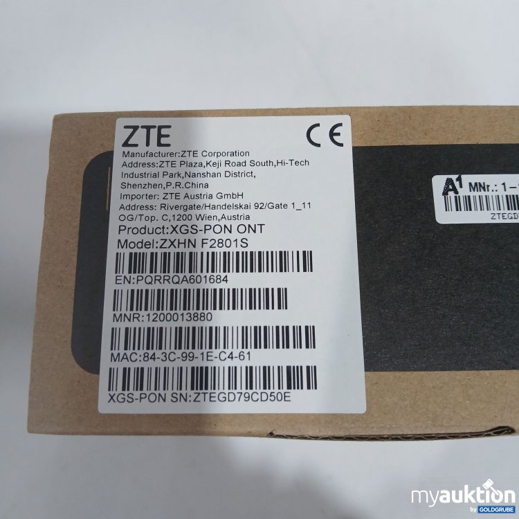 Artikel Nr. 888969: ZTE XGS-PON ONT ZXHN F2801S 