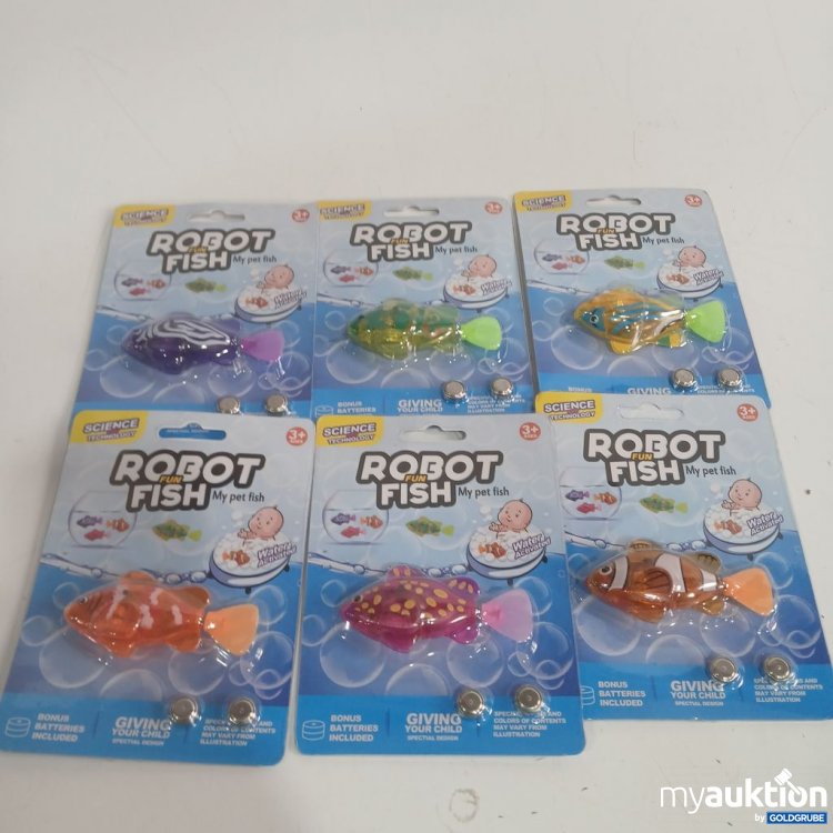 Artikel Nr. 919969: Robot Fish Spielzeugfisch 6er Set