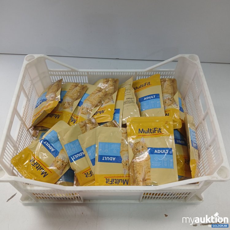 Artikel Nr. 958969: MultiFit Adult Alleinfutermittel für ausgewachsene Katzen 46x100g  