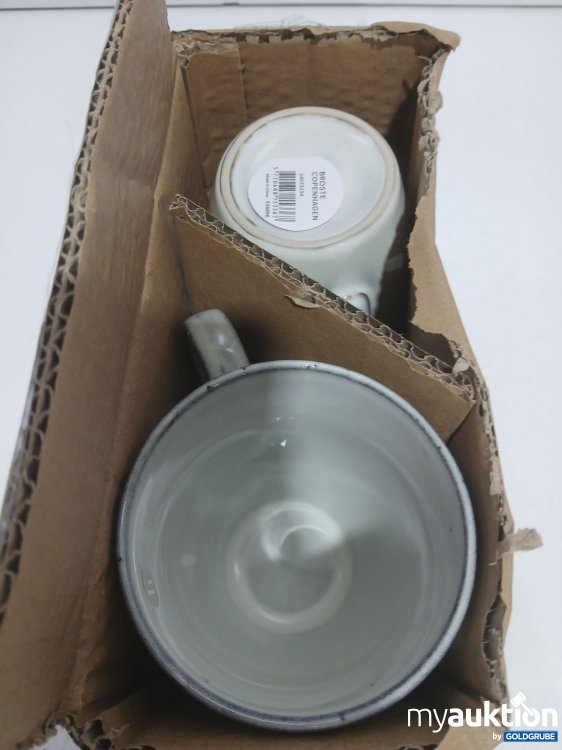 Artikel Nr. 959969: Nordic Sand Mega Mug With Handle Sand W9,5xL13xH11,5cm 2Stk