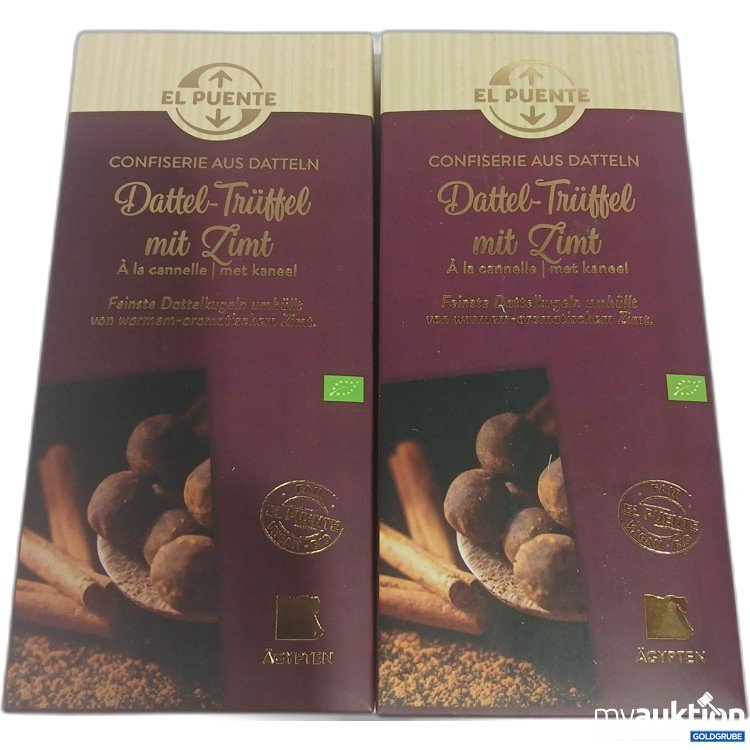 Artikel Nr. 969969 Artikel Nr. 969969: El Puente Dattel-Trüffel mit Zimt je 120g