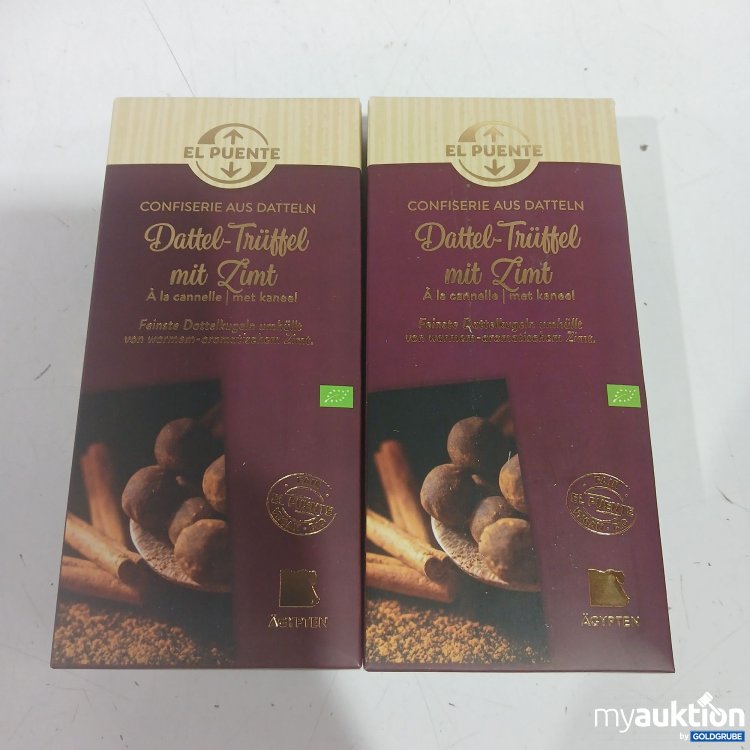 Artikel Nr. 969969 Artikel Nr. 969969: El Puente Dattel-Trüffel mit Zimt je 120g