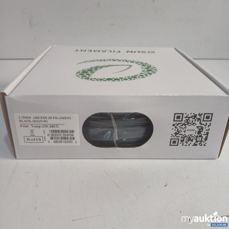 Artikel Nr. 468970: esun 1 kg ABS-ESD 3D Filament 1,75 mm Schwarz
