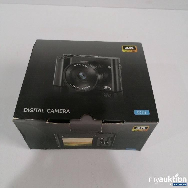 Artikel Nr. 856970 Artikel Nr. 856970: Digital Camera 4K Ultra HD DC218