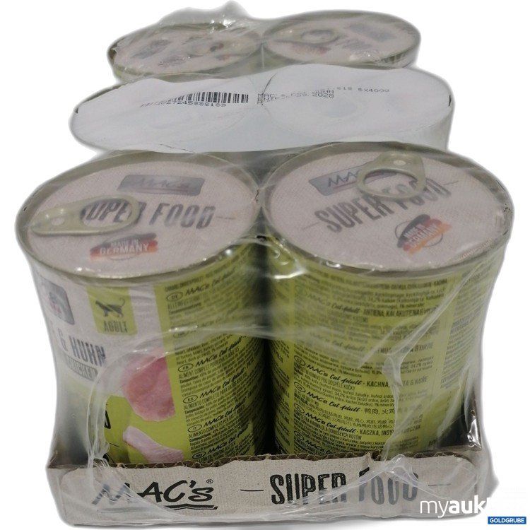 Artikel Nr. 897970: Macs Super Food Ente Pute Huhn 6x400g