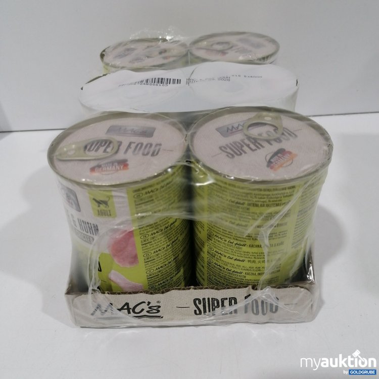 Artikel Nr. 897970: Macs Super Food Ente Pute Huhn 6x400g