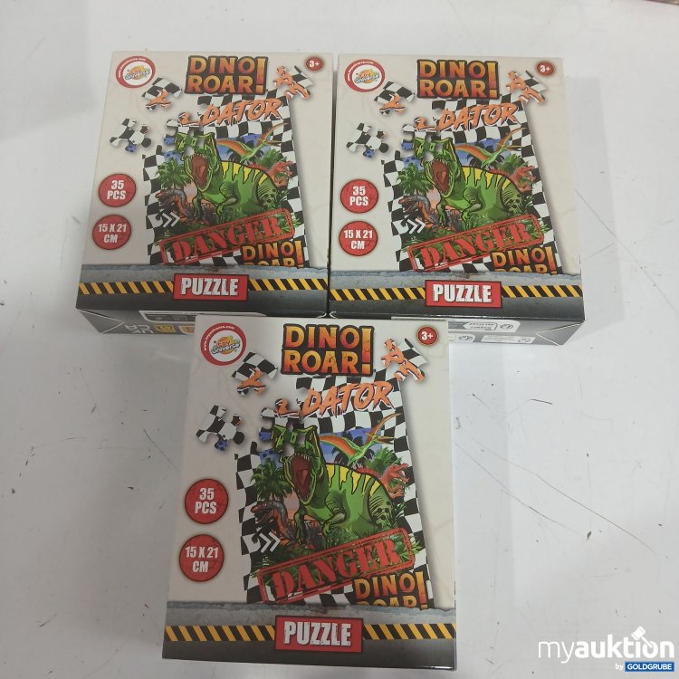 Artikel Nr. 928970: Dino Roar Puzzls 15x21cm 35Pcs 3+ 