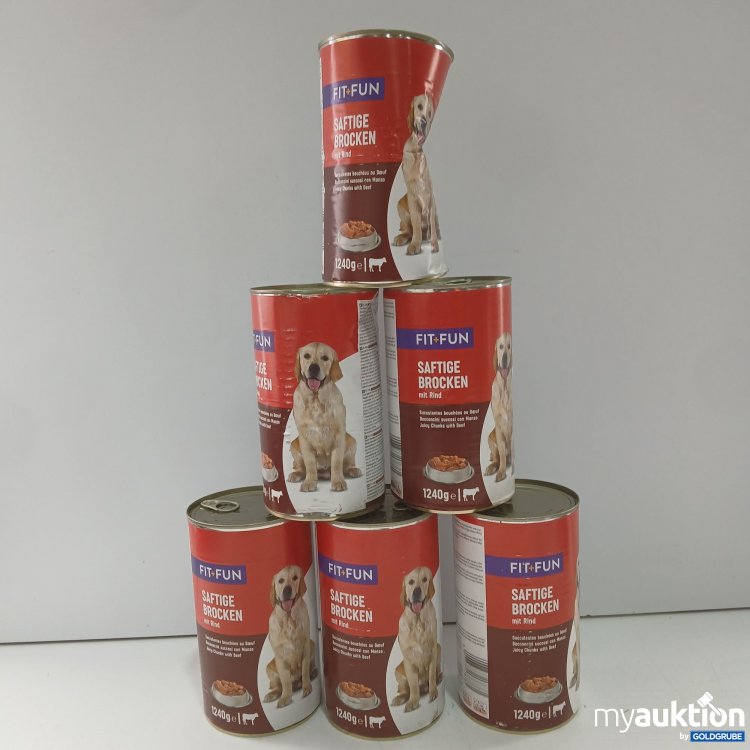 Artikel Nr. 958970: Fit+Fun Saftige Brocken mit Rind 6x1240