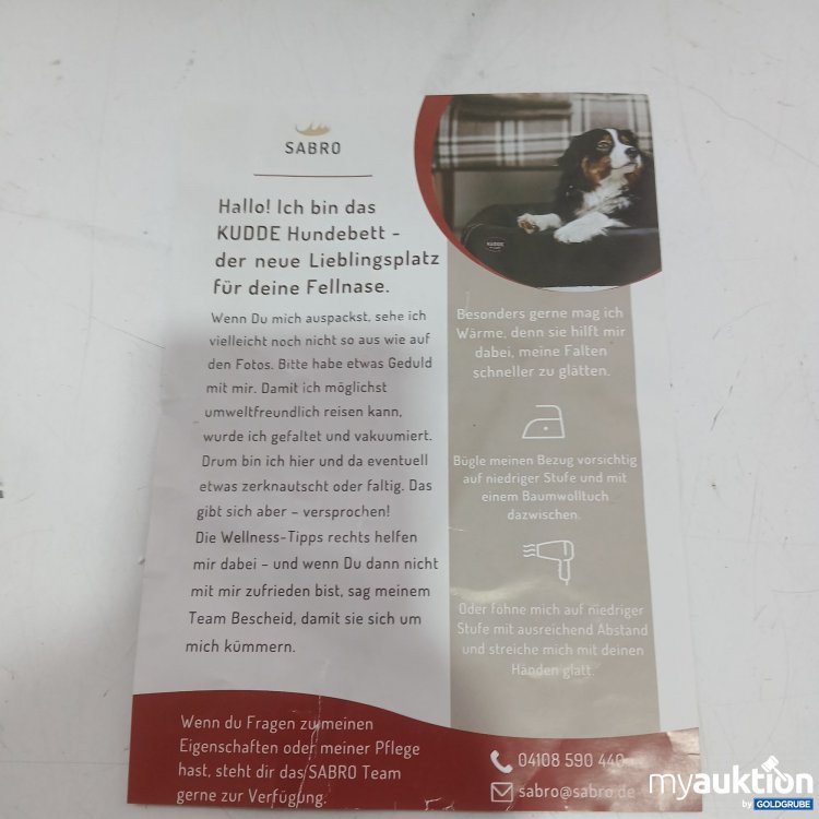 Artikel Nr. 980970 Artikel Nr. 980970: Sabro Kudde Hundebett grau ca 96cm lang