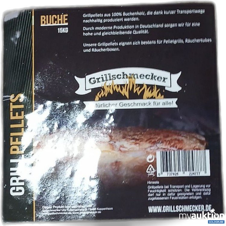 Artikel Nr. 995970: Grillschmecker Grill Pellets Buche 15kg 