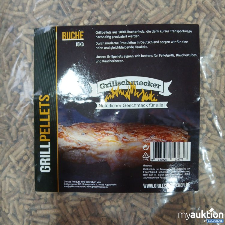 Artikel Nr. 995970: Grillschmecker Grill Pellets Buche 15kg 