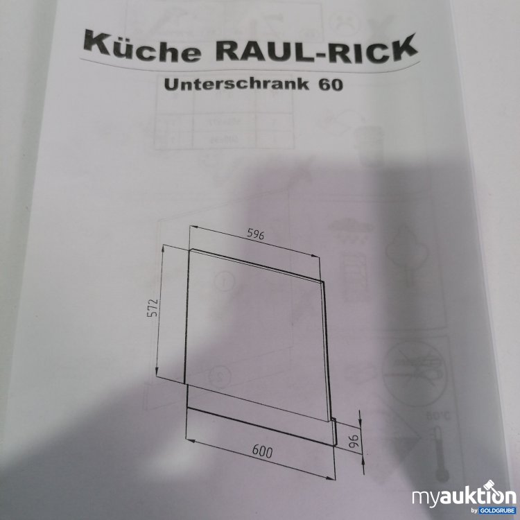 Artikel Nr. 427971 Artikel Nr. 427971: Küche Raul Rick Unterschrank 60