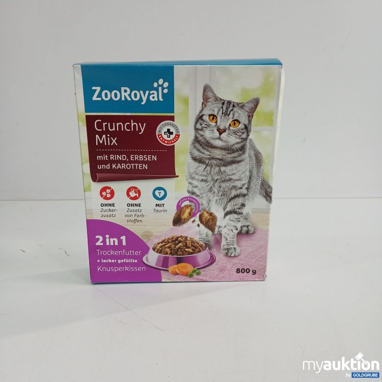 Artikel Nr. 804971 Artikel Nr. 804971: Zoo Royal Katzenfutter Crunchy Mix 800g