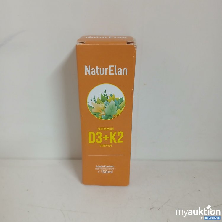 Artikel Nr. 827971 Artikel Nr. 827971: NaturElan Vitamin D3 + K2 Tropfen 50ml