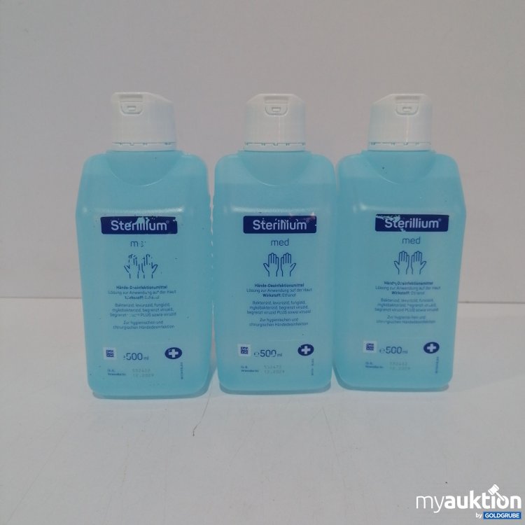 Artikel Nr. 850971: Sterillium med Hände-Desinfektionsmittel 3x500ml