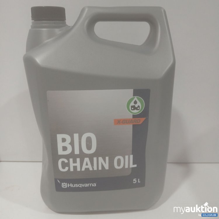 Artikel Nr. 870971 Artikel Nr. 870971: X-Guard Bio Chain Oil Husqvarna Kettenhaftöl 5L