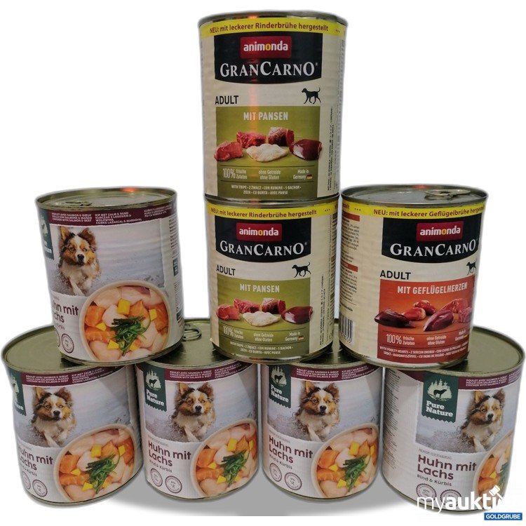 Artikel Nr. 885971: Diverses Hundefutter 8x800g