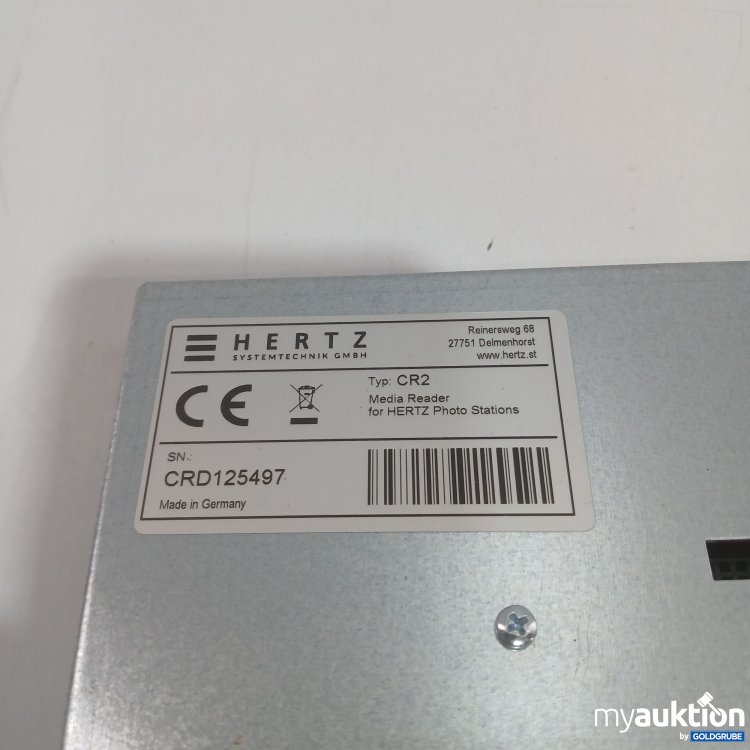 Artikel Nr. 910971: Hertz Media Reader CR2 CRD125497