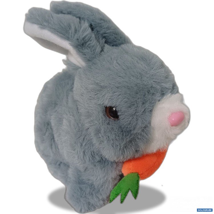 Artikel Nr. 916971 Artikel Nr. 916971: Elektronischer Hase, grau, ca.18cm