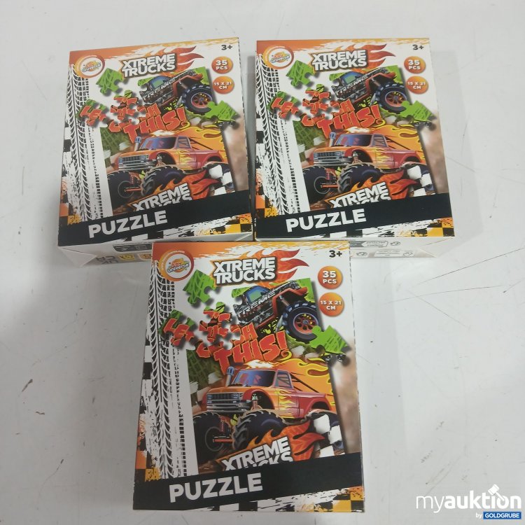 Artikel Nr. 928971: Xtreme Trucks Puzzle 15x21cm 35Pcs 3+ 