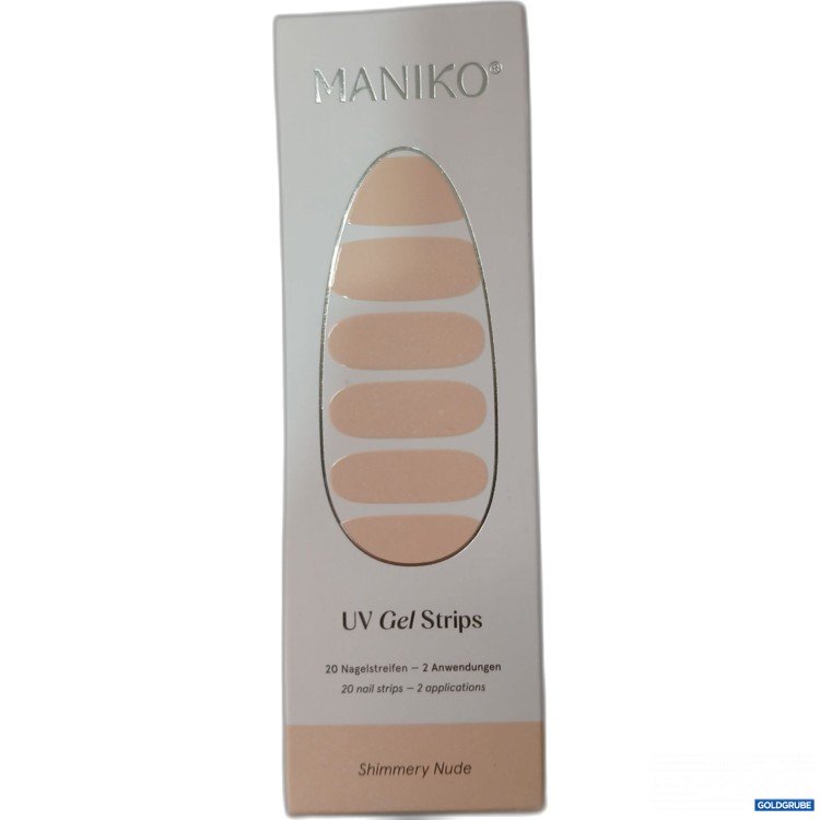 Artikel Nr. 951971: Maniko UV Gel Strips 20Stk Shimmery Nude