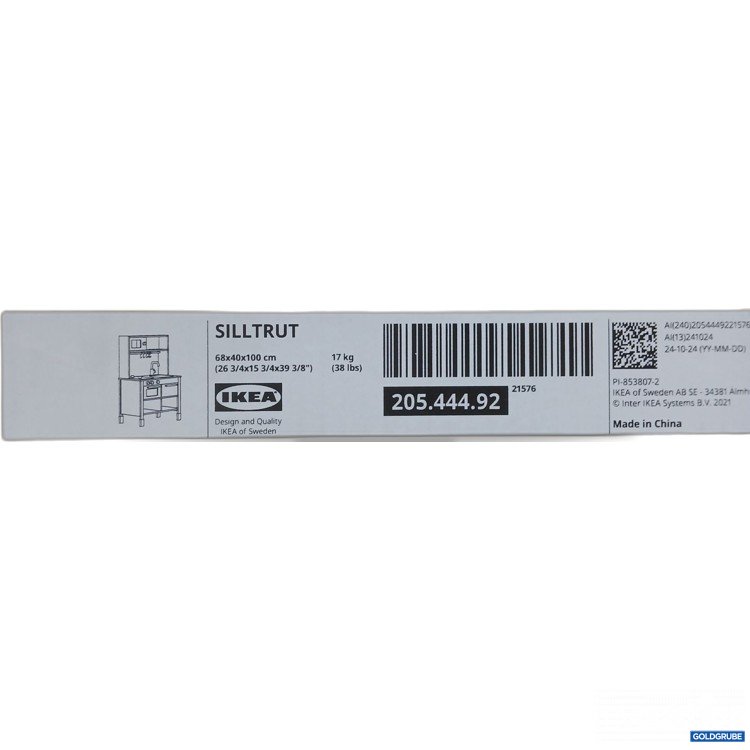 Artikel Nr. 978971 Artikel Nr. 978971: Ikea Silltrut 68x40x100cm 205.444.92