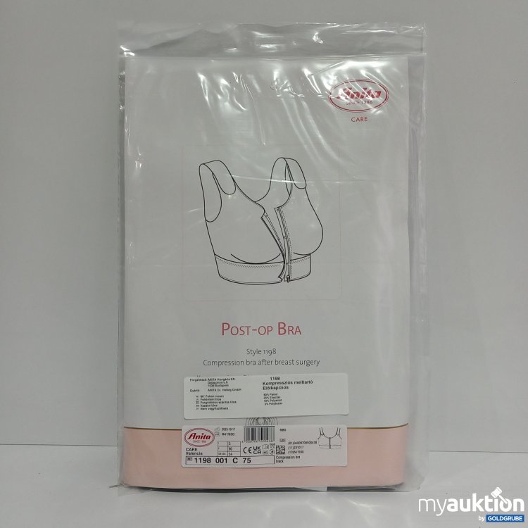 Artikel Nr. 515972 Artikel Nr. 515972: Anita Care Balencia Post OP Bra Gr.75C