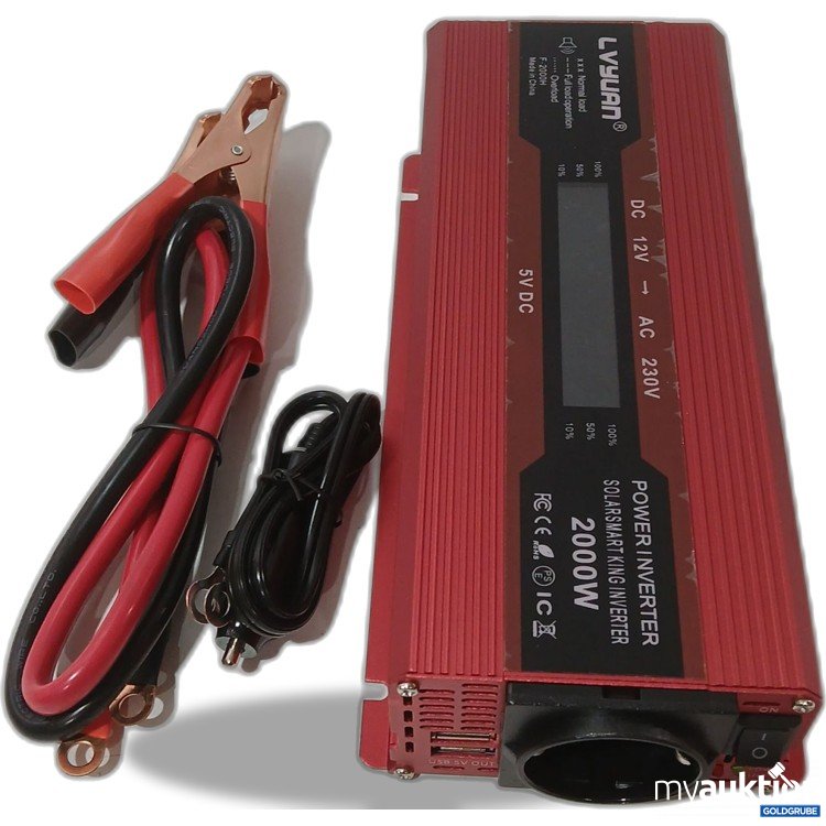 Artikel Nr. 523972: Lvyan 2000W Spannungswandler