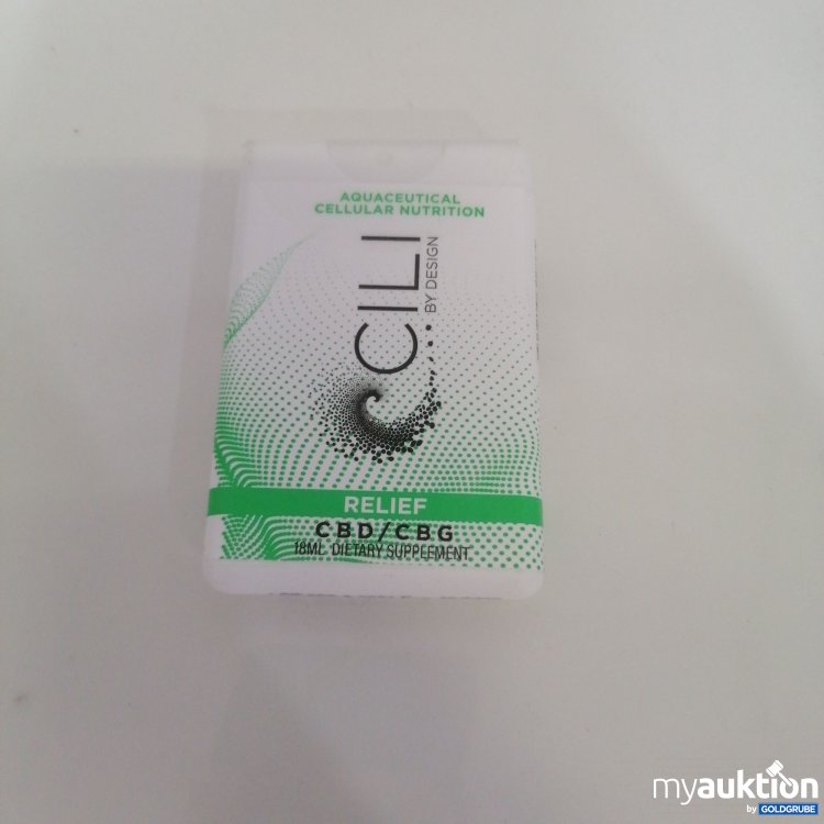 Artikel Nr. 733972 Artikel Nr. 733972: Cili by Design Relief CBD/CBG 18ml