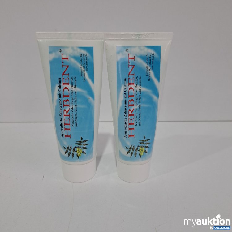 Artikel Nr. 815972: Herbdent Ayurvedische Zahncreme 2x100g