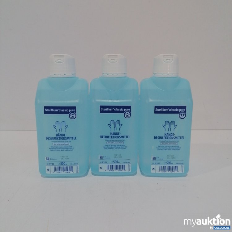 Artikel Nr. 850972: Sterillium Classic Pure Hände Desinfektionsmittel 3x500ml