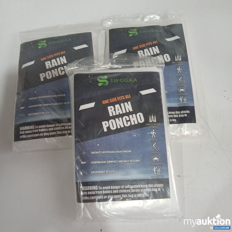Artikel Nr. 858972: Swogaa Rain Poncho One Size 
