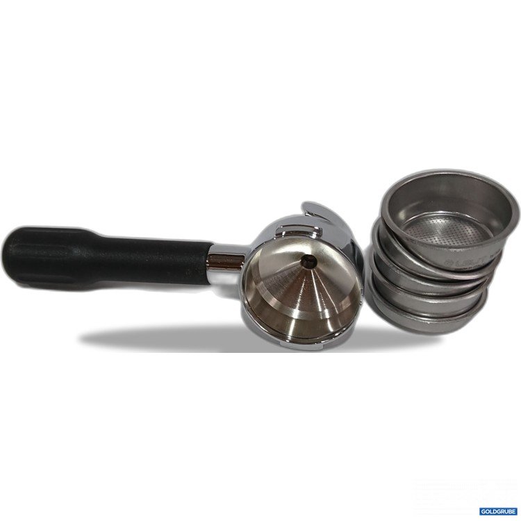 Artikel Nr. 896972 Artikel Nr. 896972: Lelit Filterhaltwr Schwarz doppel mit Einsätzen 57mm W106206