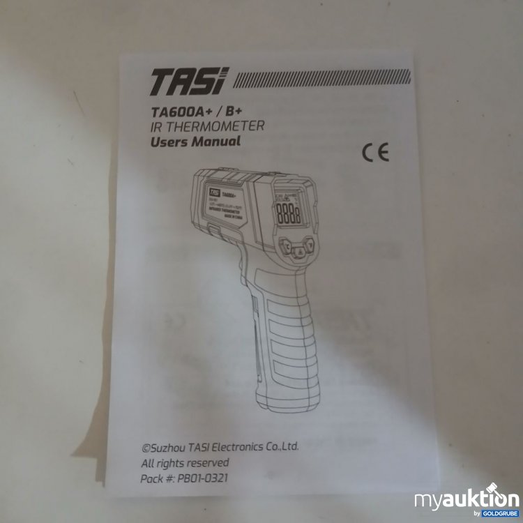 Artikel Nr. 932972: TASI TA600A+ IR THERMOMETER
