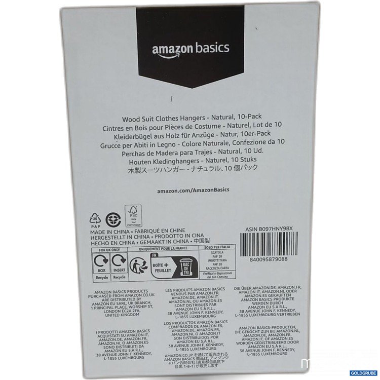 Artikel Nr. 955972 Artikel Nr. 955972: Amazon Wood Suit Clothes Hangers 10Pack