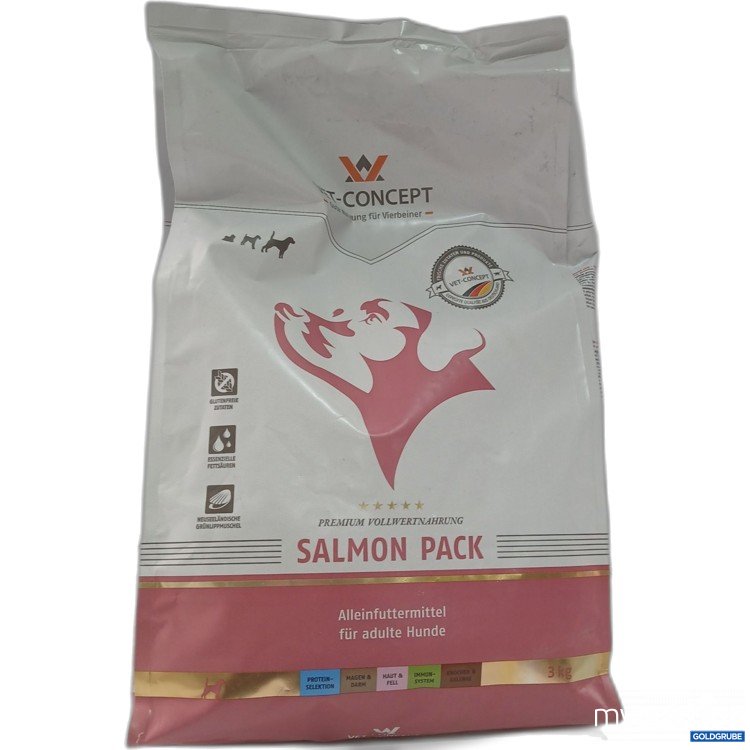 Artikel Nr. 958972: Vet Concept Salmon Pack Alleinfutter für adulten Hunde 3kg 