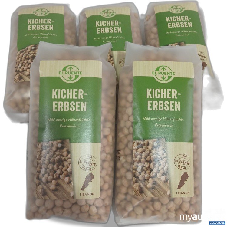 Artikel Nr. 969972 Artikel Nr. 969972: El Puente Kichererbsen je 500g