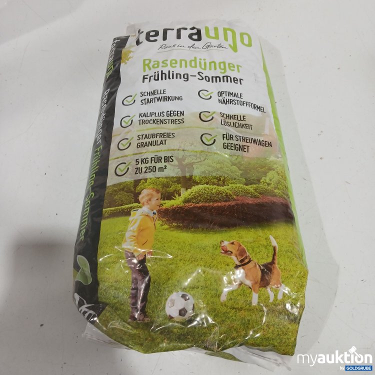 Artikel Nr. 973972: Terrauno Rasendünger Frühling-Sommer 5kg 