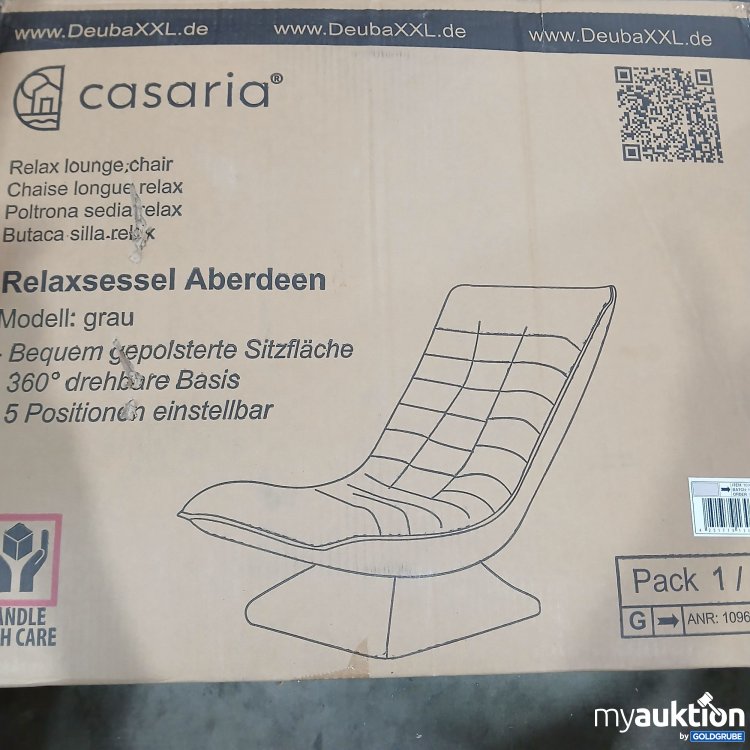 Artikel Nr. 440973: Casaria Relaxsessel  Aberdeen 