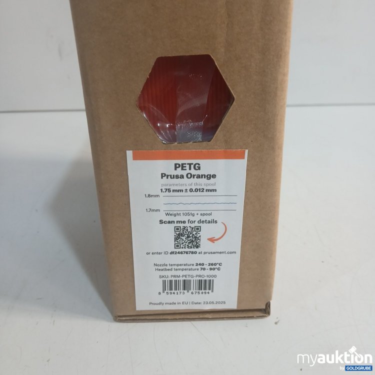 Artikel Nr. 468973: Prusament PETG Prusa Orange 1,75 mm 1051g