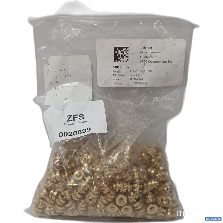 Artikel Nr. 523973 Artikel Nr. 523973: Diverse Messing Teile 500 Stück