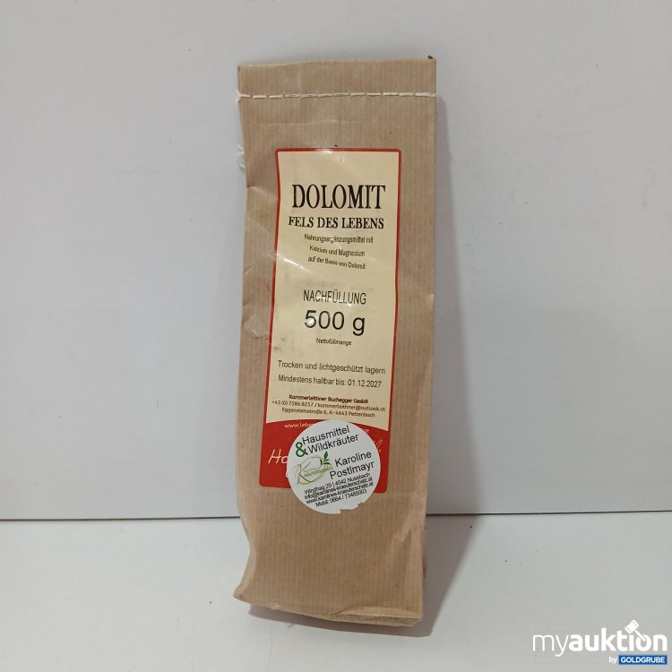 Artikel Nr. 834973: Dolomit Fels des Lebens 500g 