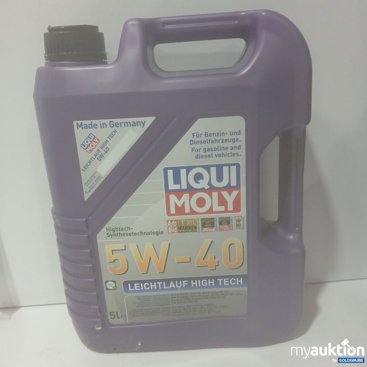 Artikel Nr. 870973: Liquid Moly Leichtlauf High Tech 5L 5W-40