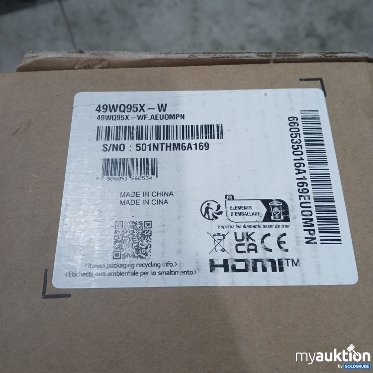 Artikel Nr. 887973: LG UltraWide Monitor Curved 49WQ95X 124cm 